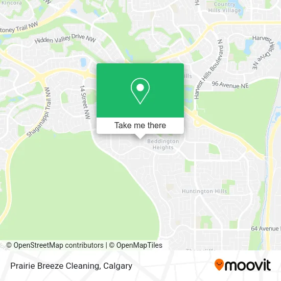 Prairie Breeze Cleaning map