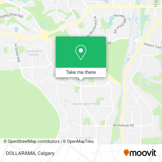 DOLLARAMA map