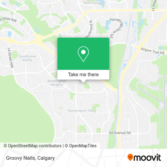 Groovy Nails map