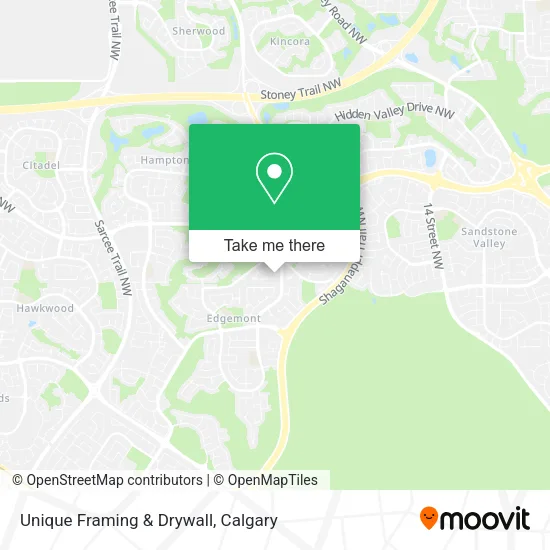 Unique Framing & Drywall map