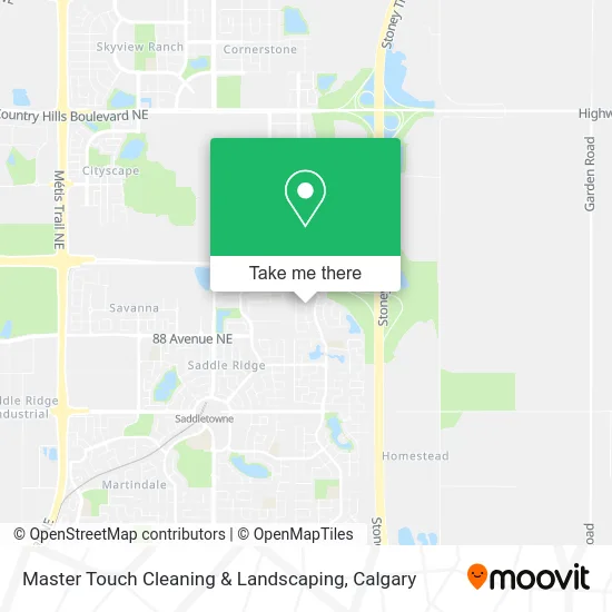 Master Touch Cleaning & Landscaping map