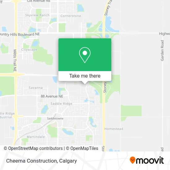 Cheema Construction map