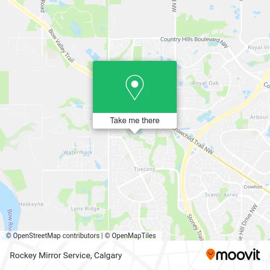 Rockey Mirror Service map