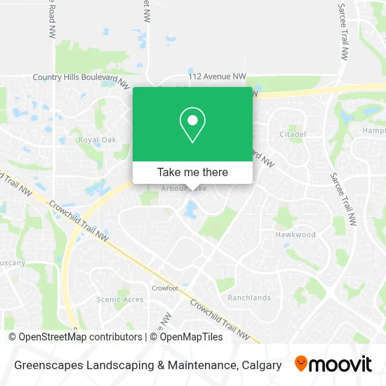 Greenscapes Landscaping & Maintenance map