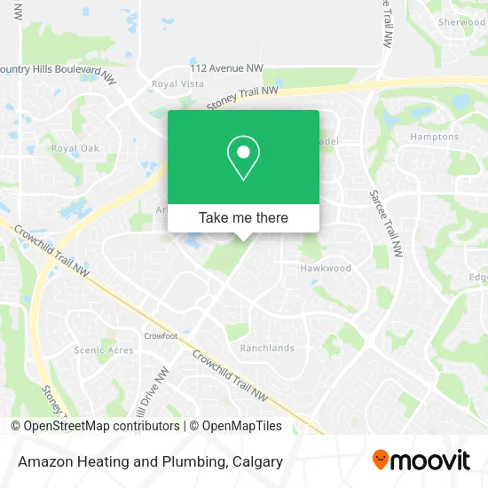 Amazon Heating and Plumbing map