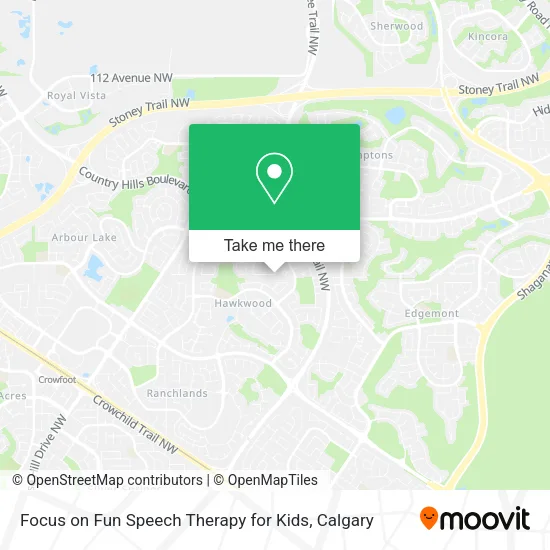Focus on Fun Speech Therapy for Kids map
