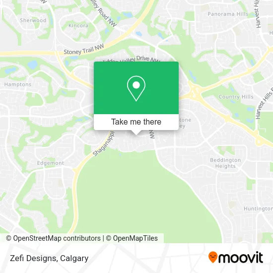 Zefi Designs map