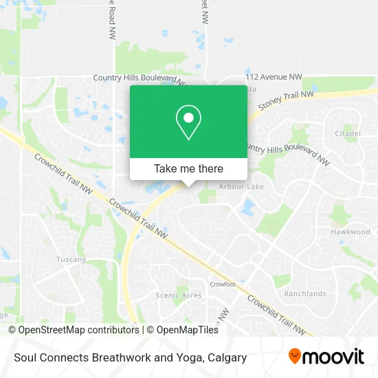 Soul Connects Breathwork and Yoga map