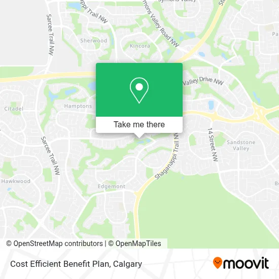 Cost Efficient Benefit Plan map