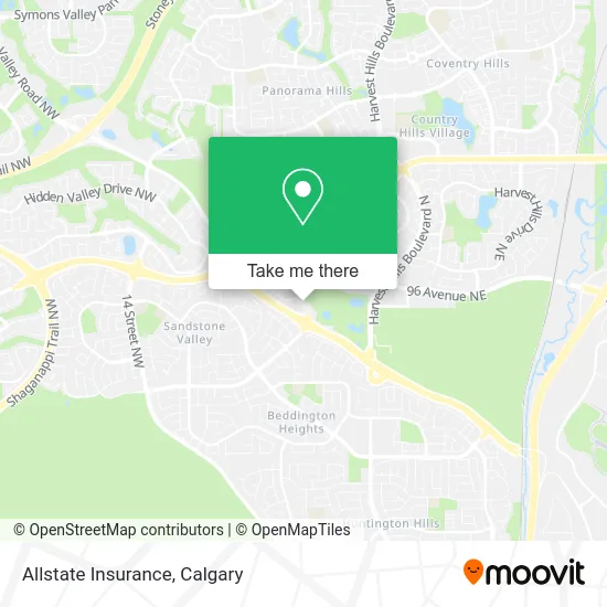 Allstate Insurance map
