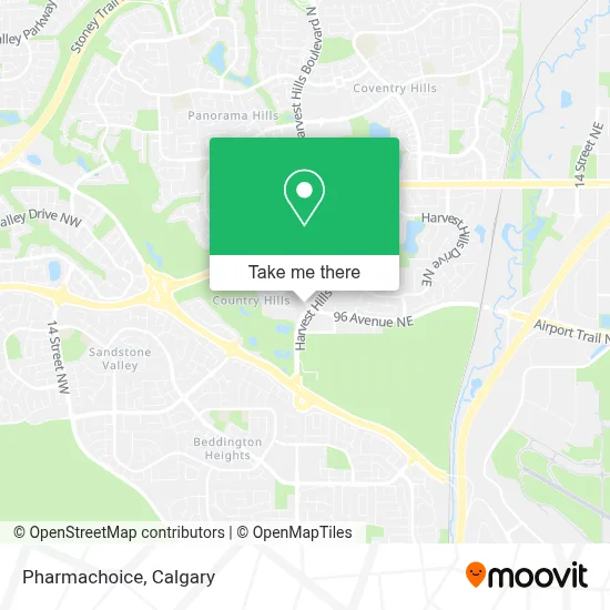Pharmachoice map
