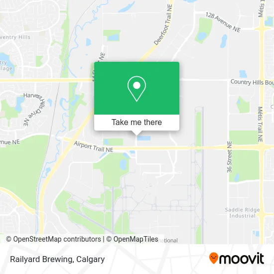 Railyard Brewing map