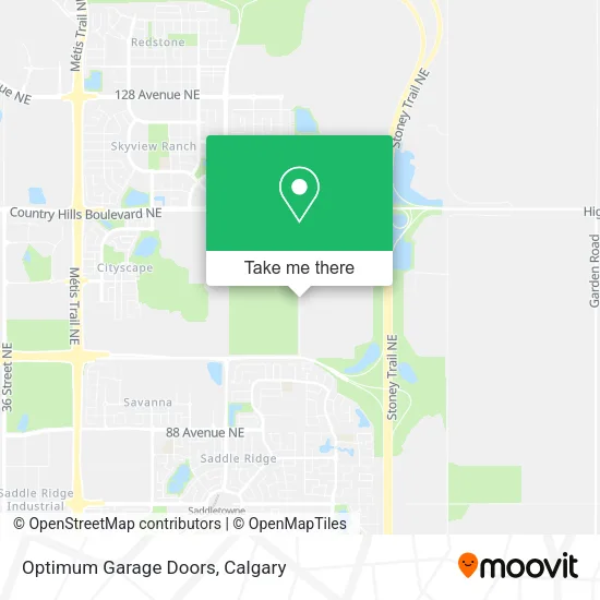 Optimum Garage Doors map