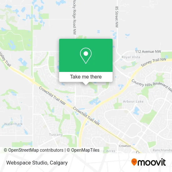 Webspace Studio map