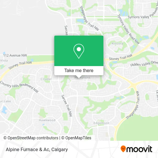 Alpine Furnace & Ac map
