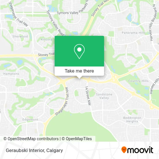 Geraubski Interior map