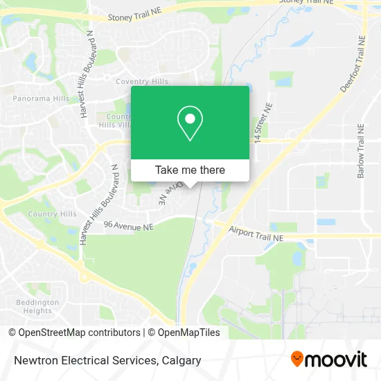Newtron Electrical Services map