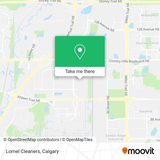 Lomel Cleaners map
