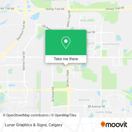 Lunar Graphics & Signs map