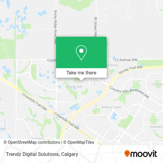 Trendz Digital Solutions map