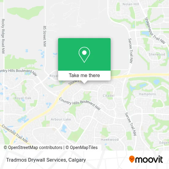 Tradmos Drywall Services map