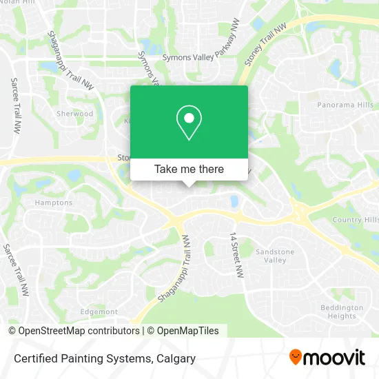 Certified Painting Systems map