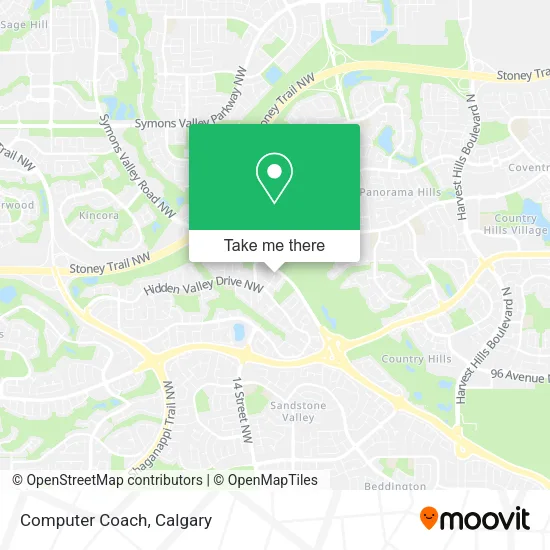 Computer Coach map