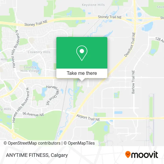 ANYTIME FITNESS map
