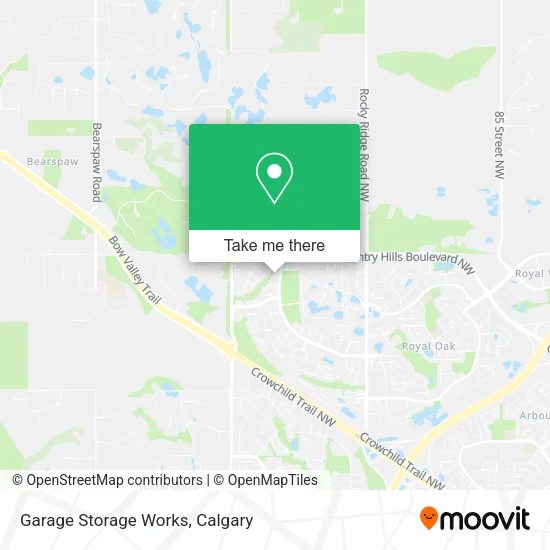 Garage Storage Works map