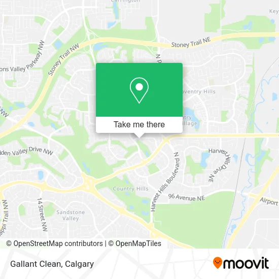 Gallant Clean map