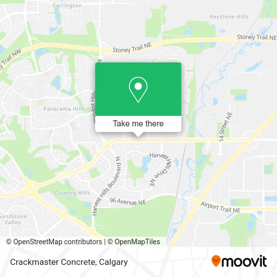 Crackmaster Concrete map