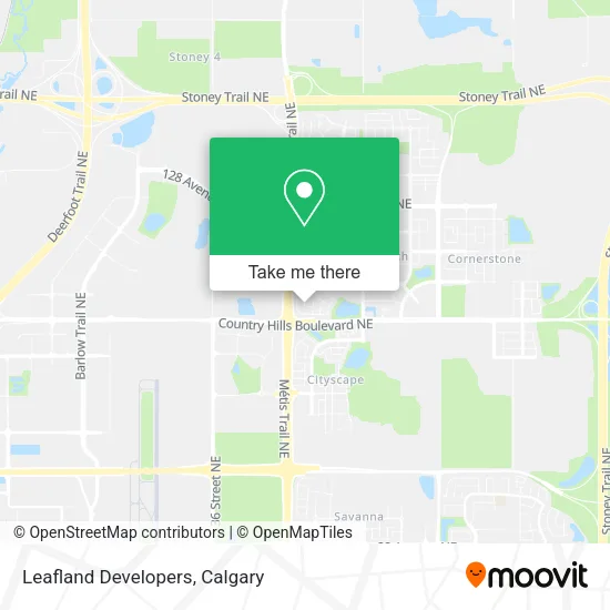Leafland Developers map