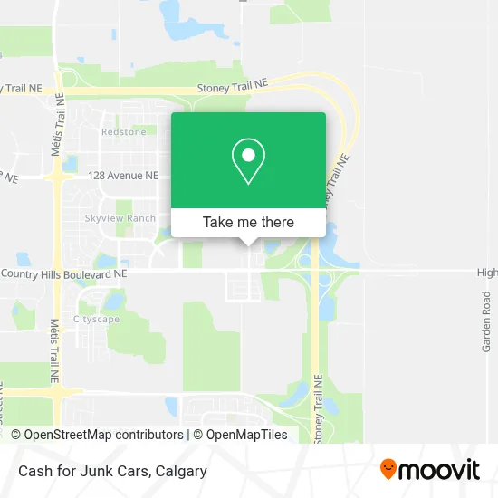 Cash for Junk Cars map