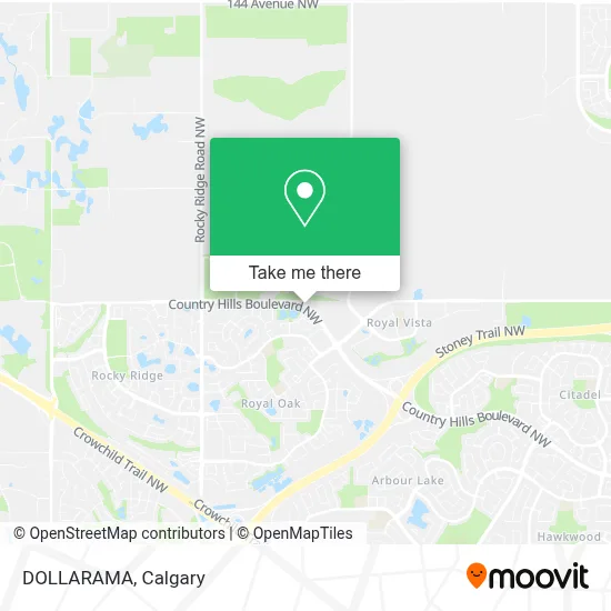 DOLLARAMA map