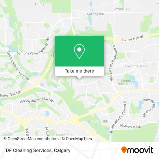 DF Cleaning Services map