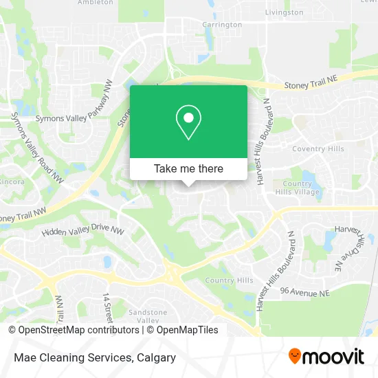 Mae Cleaning Services map
