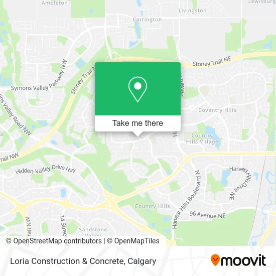 Loria Construction & Concrete map