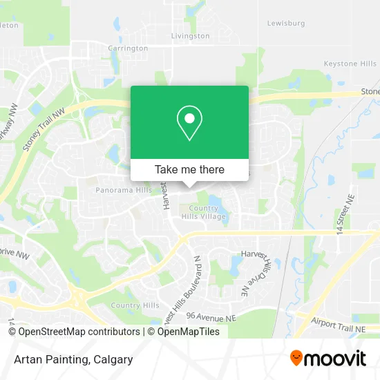 Artan Painting map