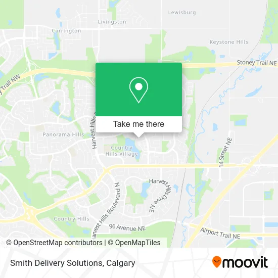 Smith Delivery Solutions map