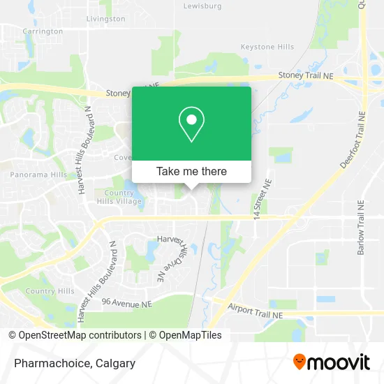 Pharmachoice map