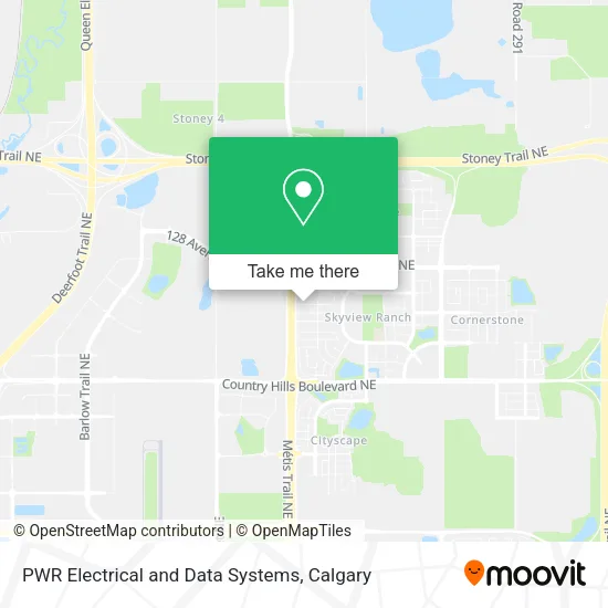 PWR Electrical and Data Systems map