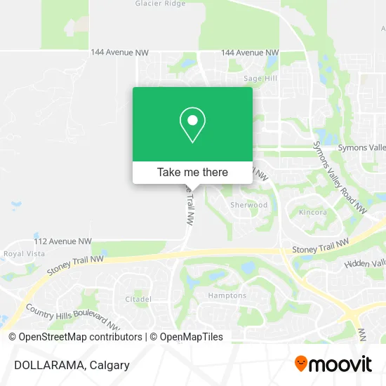 DOLLARAMA map
