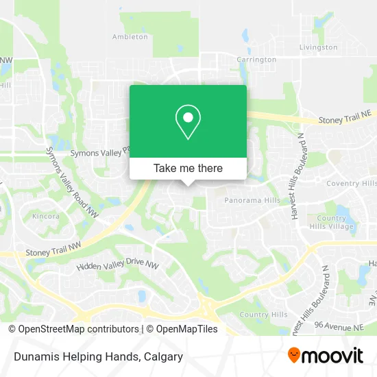 Dunamis Helping Hands map