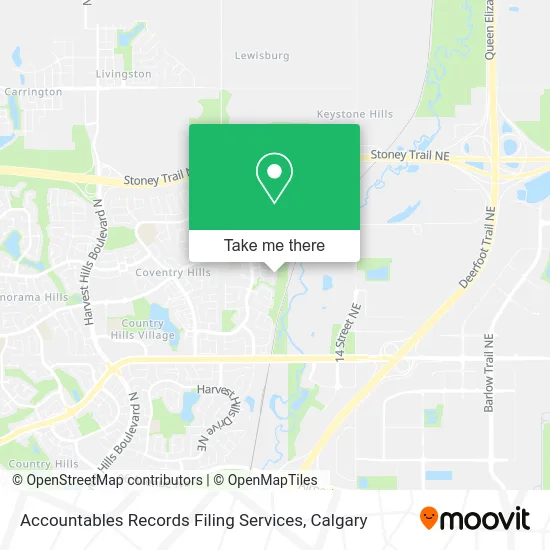 Accountables Records Filing Services map