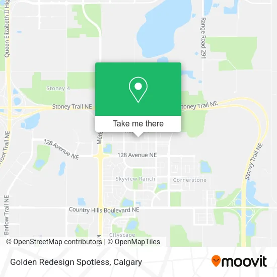 Golden Redesign Spotless map