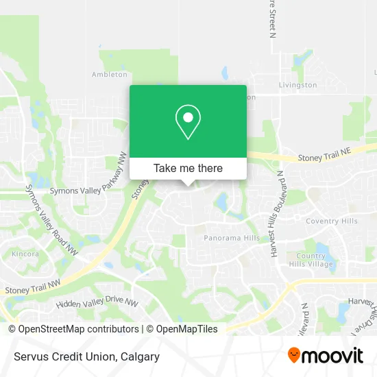 Servus Credit Union map