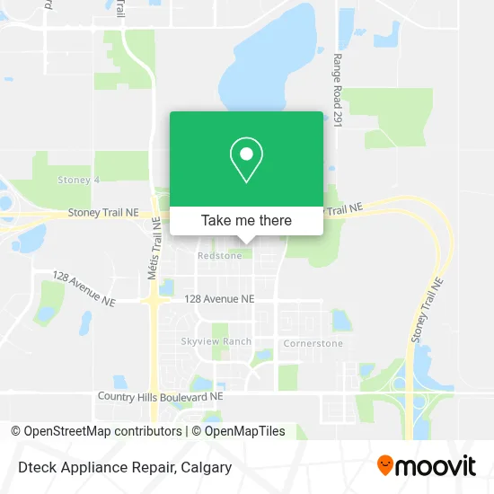 Dteck Appliance Repair map