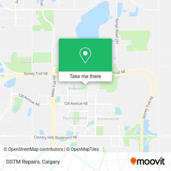 DSTM Repairs map