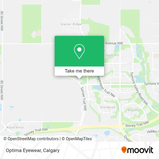 Optima Eyewear map