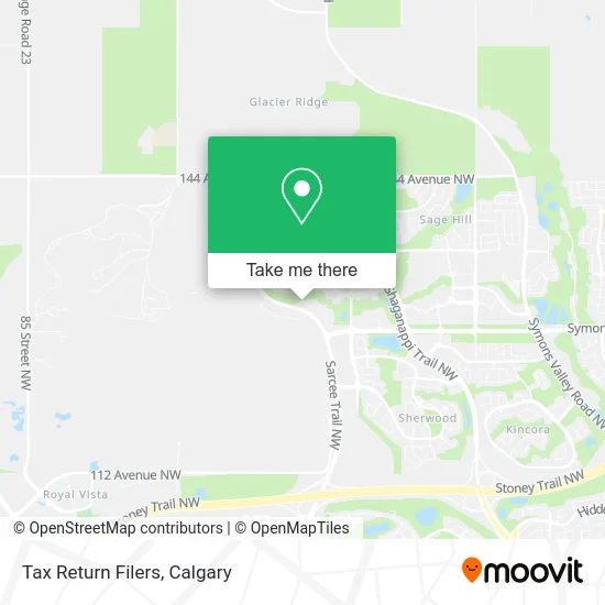 Tax Return Filers map
